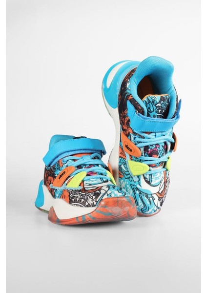Universe Baskılı Erkek Çocuk Sneaker