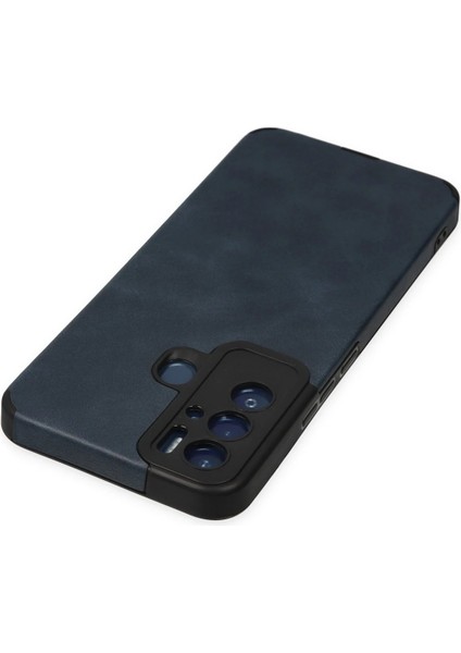 Tecno Pova Neo Kılıf Loop Deri Silikon - Lacivert Drstr fırsatları