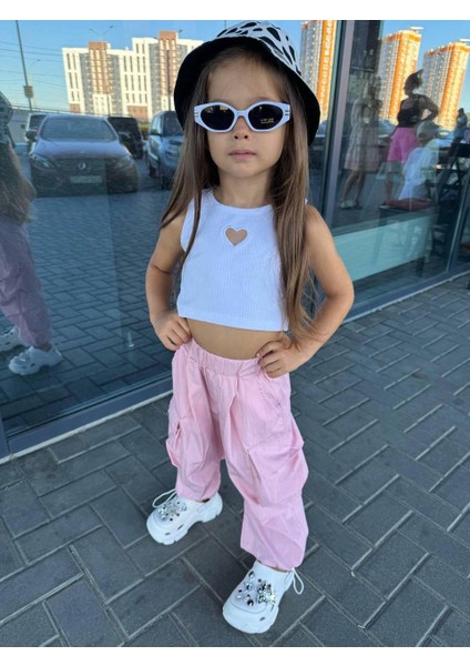 La'ciel Paris Crop Paraşüt Takım