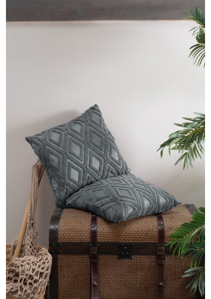 Desenli Dekoratif Kırlent Kılıfı, Bohem Tarz, Şık ve Rahat Yaşam Alanı Için Ideal