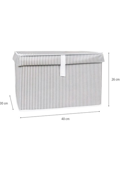 Kapaklı Kutu Hurç Mini 40X30X26 Cm, Şık ve Kullanışlı Saklama Çözümü fiyatları