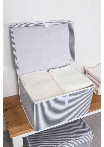Kapaklı Kutu Hurç Mini 40X30X26 Cm, Şık ve Kullanışlı Saklama Çözümü fırsatları