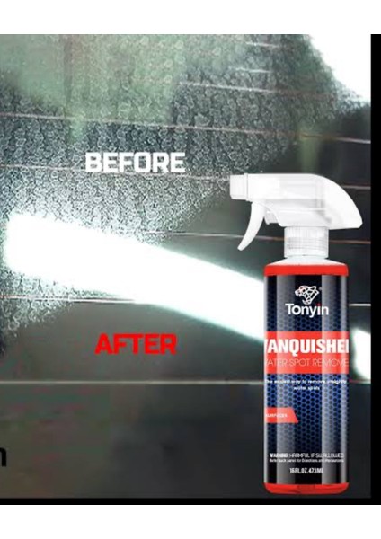 TONYİN Water Spot Remover – Oto Cam, Boya ve Metal Yüzeylerde Kireç Sökücü Etki fırsatları