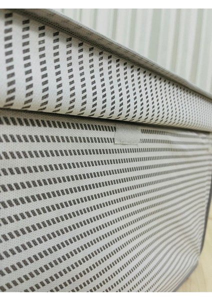 Geniş Çok Amaçlı Saklama Kutusu Düzenleyici, Çizgi Desenli, 40X50X30 cm modelleri