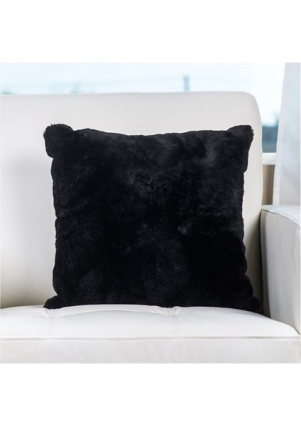 Yumuşak Peluş Tavşan Kırlent Kılıfı, Şık ve Rahat Dekoratif Seçenek