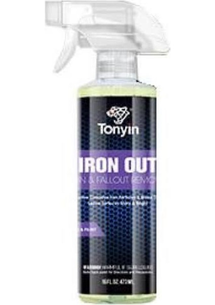 TONYİN Iron Out – Güçlü Demir Tozu Çözücü ve Jant Temizleyici Formül fiyatları