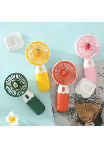 Mini Fan Masaüstü Taşınabilir Telefon Stantlı Vantilatör si Arada Taşı