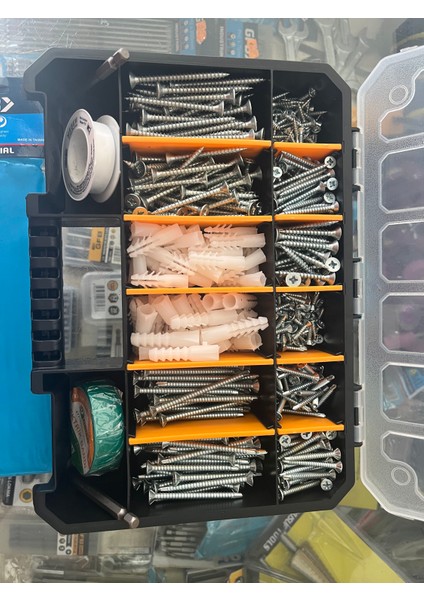 Slim Organizer 14 Özel Hazırlanılmış Kaliteli Std Vida Gfb Akıllı ve Sunta Sıkma Uç Detaylar Açıklamada