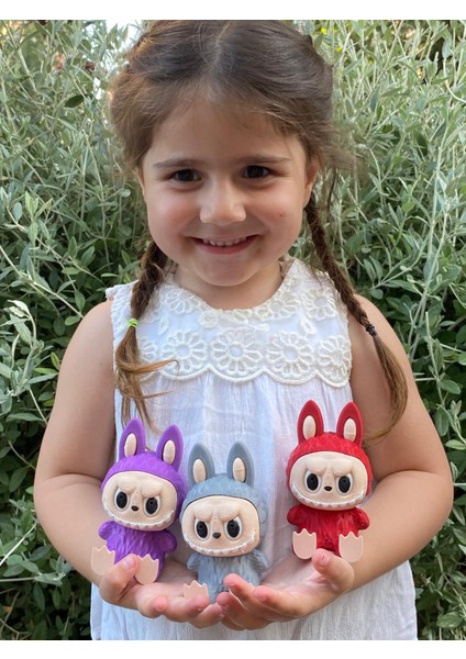 Labubu Figür, Labubu Figürü, Sevimli Hayelet Labubu 10 cm 1 Adet