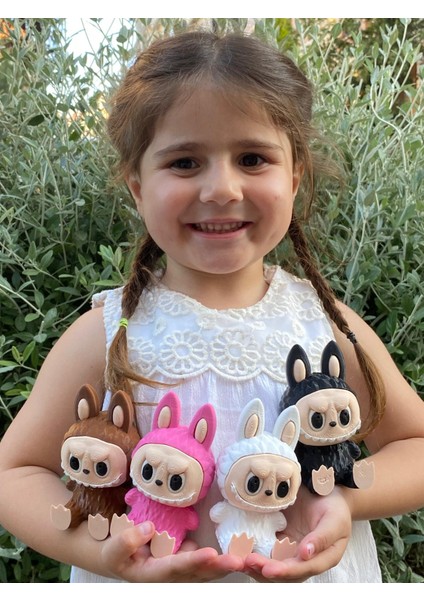 Labubu Figür, Labubu Figürü, Sevimli Hayelet Labubu 10 cm 1 Adet