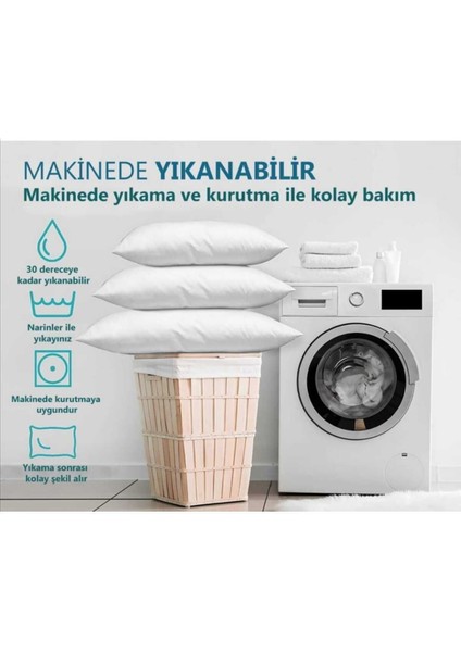 Kalın Tela Kumaş Büyük Boy Hurç Yorgan Döşek Yatak 100X50, Gri