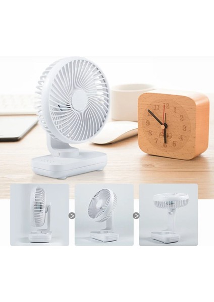 Mini Soğutucu Vantilatör Type-C Şarjlı Masa Üstü Fan Taşınabilir