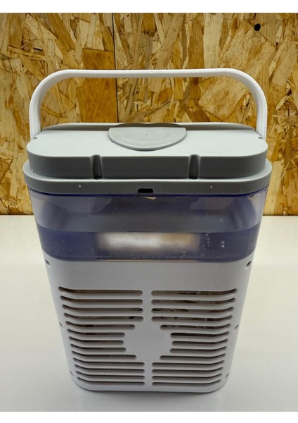 Mini Masaüstü Hava Soğutucu Fan | Type-C Girişli | LED Işıklı Serinletici Soğutucu Siyah indirimleri