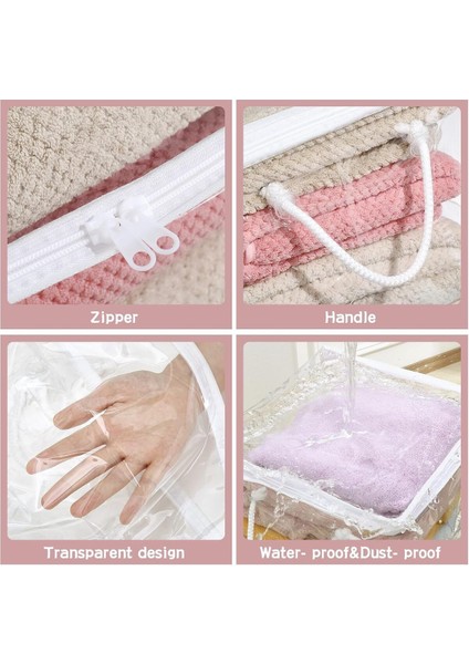 Şeffaf Pvc Küp Saklama Kutusu, Düzenleyici ve Organizer, 30X30X30, 1 Adet fiyatları