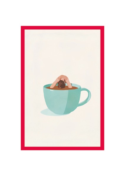 Kahve Temalı Hediye Kartları & Karpostallar | 10X15 cm