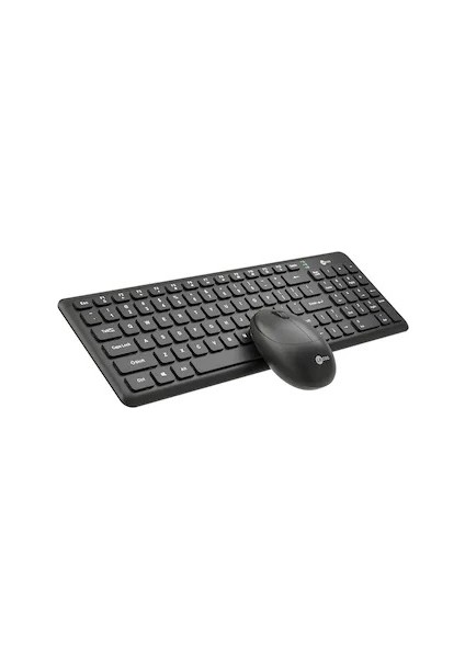 Lenovo Lecoo KW204 2.4ghz Kablosuz Türkçe Q Klavye & Mouse Set Siyah