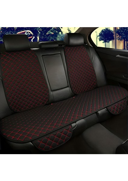 Mini Cooper Tay Tüyü Oto Koltuk Minder Seti - Koltuk Koruma Kılıfı (Ön-Arka Tam Set 5'li)