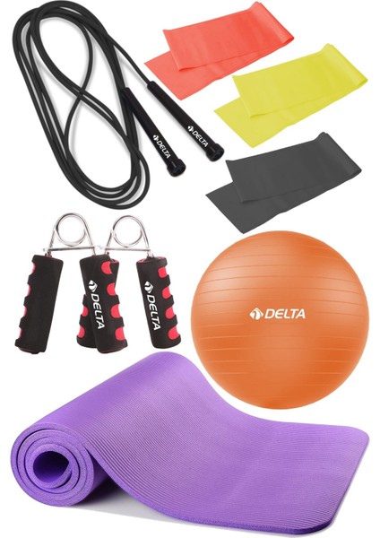 10 mm Minderli Pilates Seti - Evde Kolay Antrenman Için Ideal!
