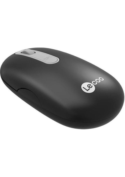 Lenovo WS207 Şarj Edilebilir Kablosuz 1600DPI 4 Tuşlu Sessiz Kompakt Optik Mouse Beyaz