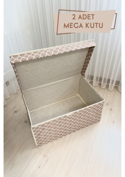 Çok Amaçlı Saklama Kutusu 40X60X30, Organize ve Pratik Hurç Seti