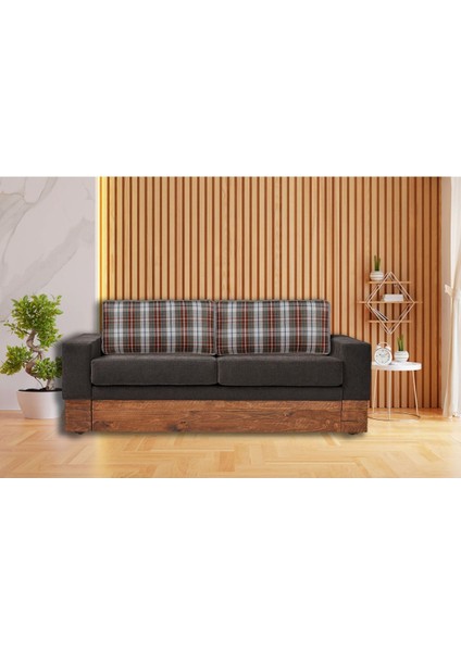 Ekose Desenli Büyük Oturma ve Bahçe Koltuk Kılıfı, Şık ve Rahat Tasarım