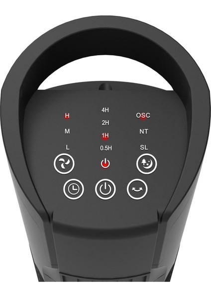 Kule Tipi Kule Tipi Vantilatör 0 Watt TST08-RF Siyah