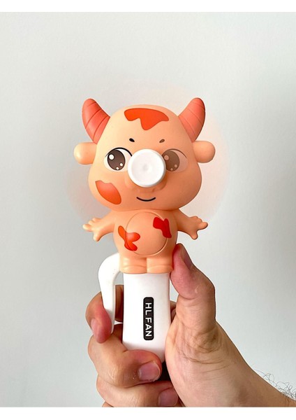 Soğutucu Basmalı El Fanı Oyuncak Mini Fan