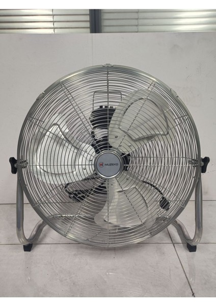 Gümüş MZK-0SH Yer Tipi 0W Gri Gümüş Sanayi Vantilatör %00 Bakır Sarma Motor Cn