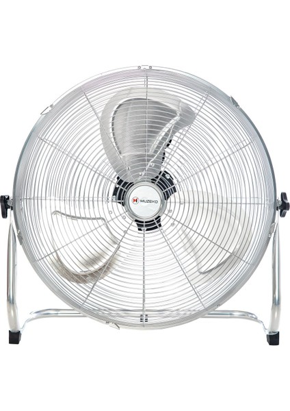 Gümüş MZK-0SH Yer Tipi 0W Gri Gümüş Sanayi Vantilatör %00 Bakır Sarma Motor Cn