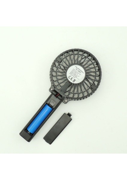 El Masa Için Şarjlı USB Kablolu El Fanı Vantilatör Pervane Elde ve Masa Üstü
