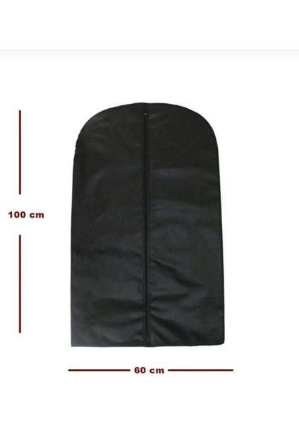 Siyah 5'li Takım Elbise Kılıfı 100X60 Koruyucu Saklama Çantası fiyatları