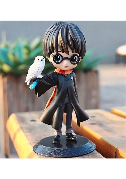 Bandaı Harry Potter Figürü - Hedwig ile 9 cm Chibi Tasarım