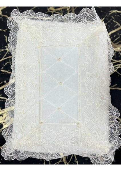 Kadife Güpürlü 3’lü Bohça Takımı, Nişan ve Düğün Hediyesi modelleri