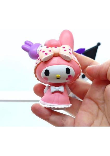 Hello Kitty Koleksiyon Figürleri - My Melody ve Kuromi