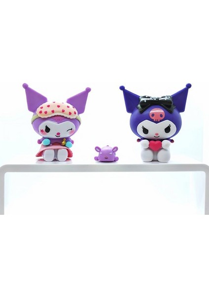 Hello Kitty Kuromi Premium 2'li Figür Seti - Koleksiyonluk Özel Seri