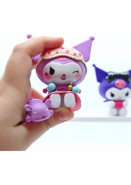 Hello Kitty Kuromi Premium 2'li Figür Seti - Koleksiyonluk Özel Seri