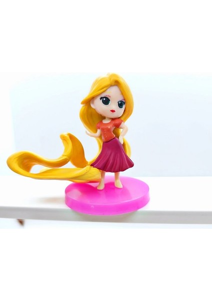 Prenses Rapunzel Figür - Büyülü Detaylarla Süslenmiş Dekoratif Tasarım fiyatları