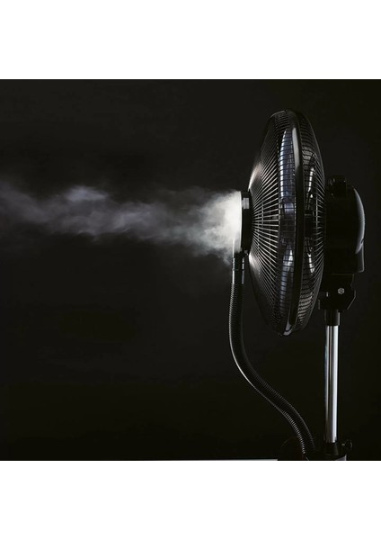 Siyah Sulu Sistem 90 Watt Iyonizerli Vantilatör Ayaklı
