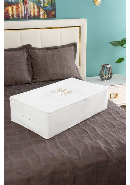 Baza Altı Beyaz Hurç 74X46X22 Cm, Hafif ve Kullanışlı Depolama Çözümü