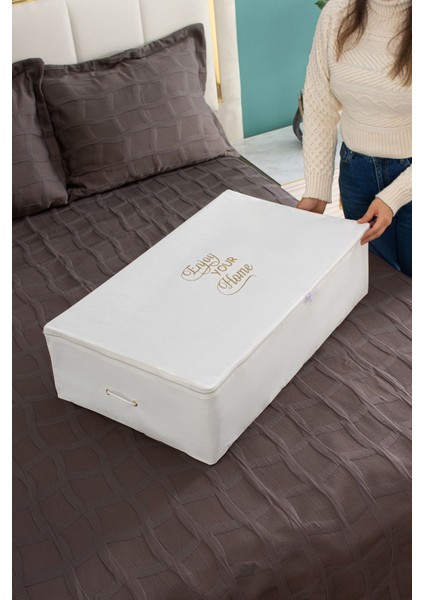 Baza Altı Beyaz Hurç 74X46X22 Cm, Hafif ve Kullanışlı Depolama Çözümü fiyatları