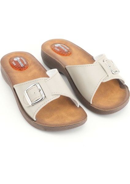 Yazlık Ayarlanabilir Tokalı Kadın Terlik modelleri