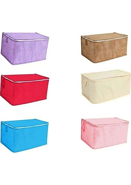 5'li Büyük Boy Bazaaltı Hurç 40X50X100 Cm, Yorgan ve Eşyalar Için Şık ve Pratik Set