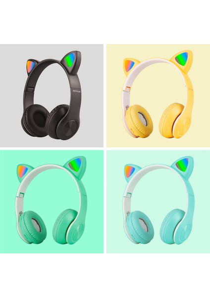 Pazaraza Joyplus 1304 Şarjlı Katlanabilir Radyolu Kulak Üstü Bluetooth Kulaklık Büyükler ve Çocuklar