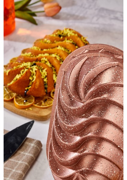 Granit Döküm Baton Kek Kalıbı Rose Gold indirimleri