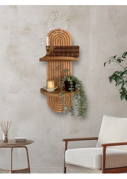 Şık Dekoratif Duvar Rafı, 70X20 Cm, Atlantik Çam ile Doğal Görünüm modelleri