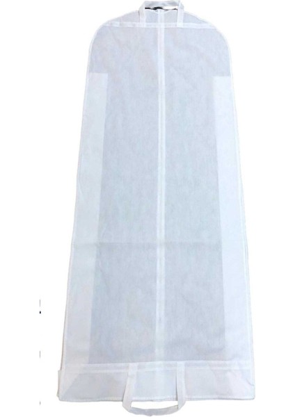 Beyaz Gelinlik Kılıfı Gamboç, 70X180X20, Şık ve Koruyucu Kılıf