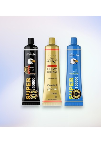 3 Kutu Super Karma Özellikli Kremler