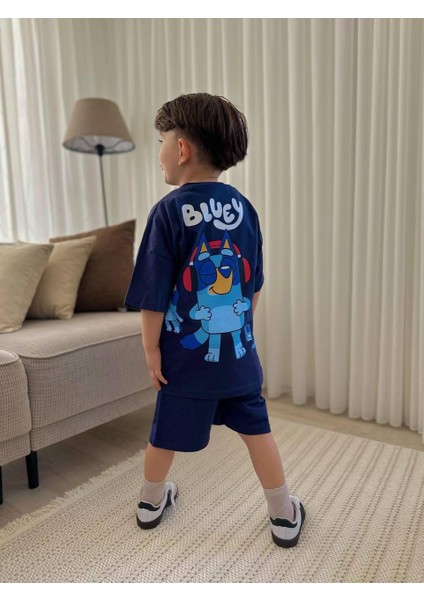 Erkek Çocuk Bluey Şortlu Takım fiyatları