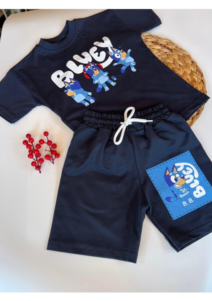 Erkek Çocuk Bluey Şortlu Takım indirimleri