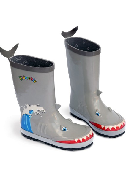 Köpek Balığı Çocuk Yağmur Çizmesi